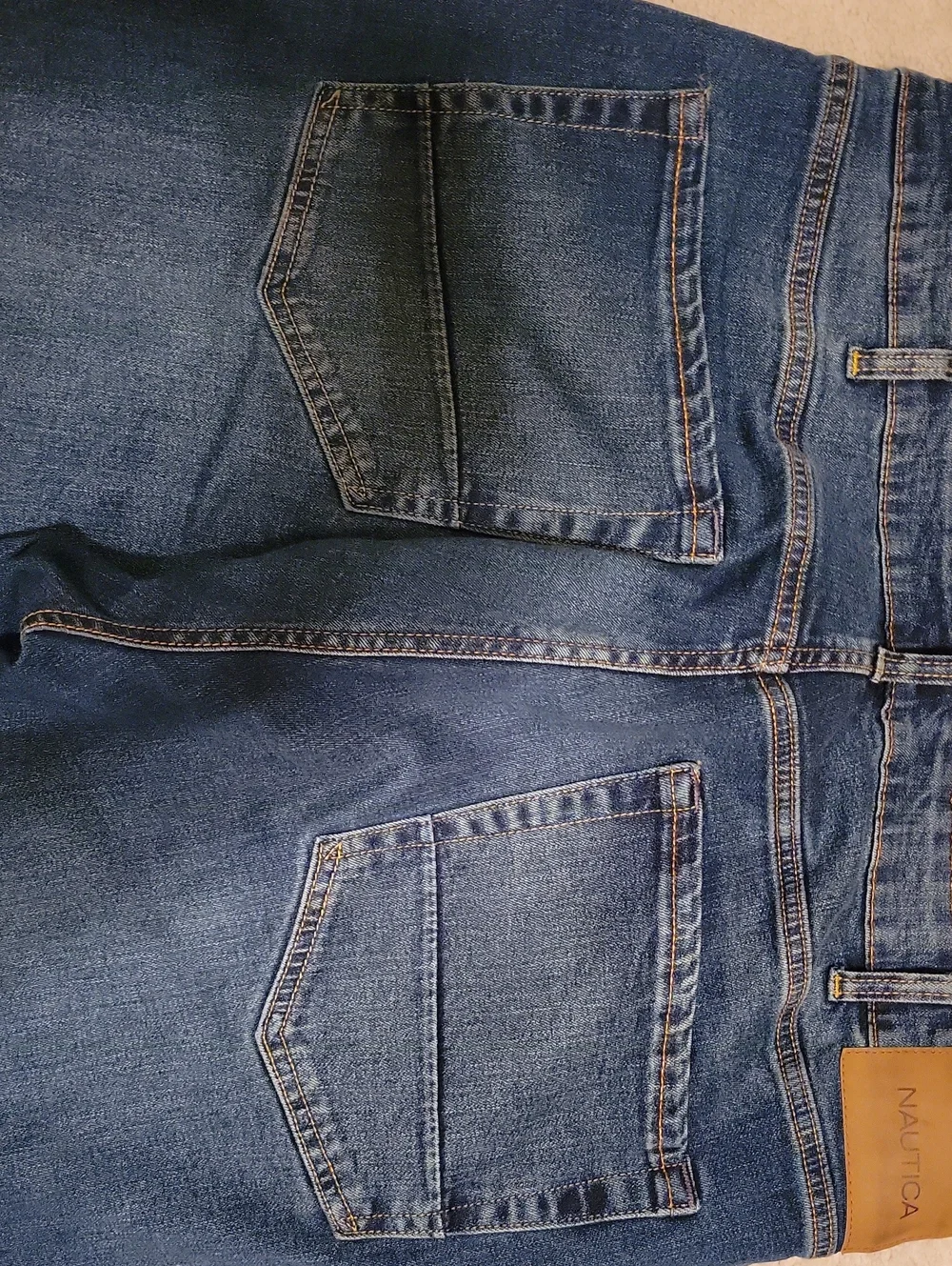 Nautica Mens Original Relaxed Fit Jeans